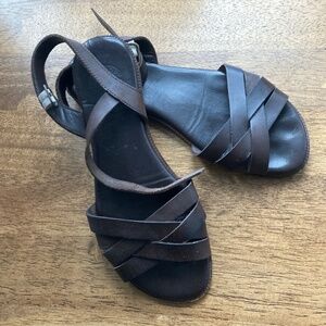 EUC Penelope Chilvers Shepherdess Leather Sandals